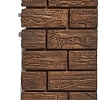 Портал Firelight Bricks Wood 30 (камень темный, шпон венге)