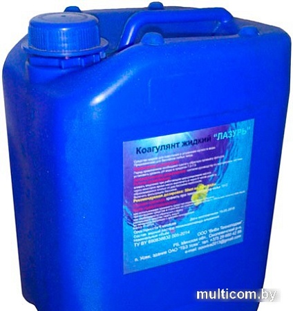 Химия для бассейна Вива Технолоджи Коагулянт жидкий Лазурь 5л