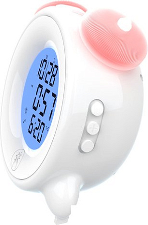 Настольные часы Ritmix CAT-057 (белый)