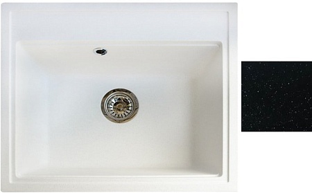 Кухонная мойка Gerhans A12 (оникс)