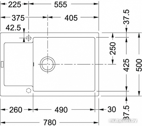Кухонная мойка Franke Maris MRG 611-78/49 (бежевый)