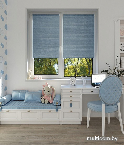 Рулонные шторы Legrand Гелакси 57x175 (голубой)