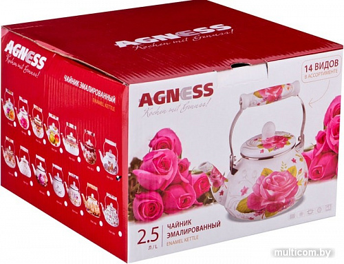 Чайник без свистка Agness 934-357
