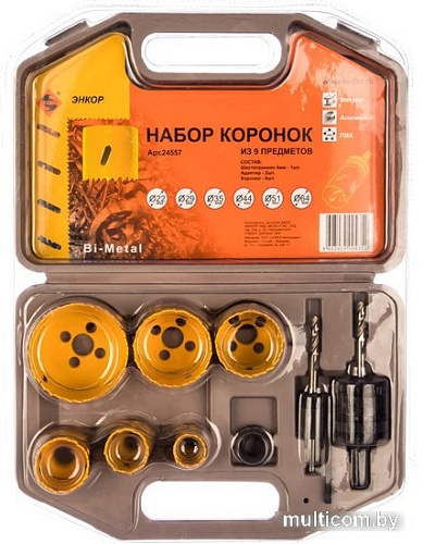 Набор коронок Энкор 24557