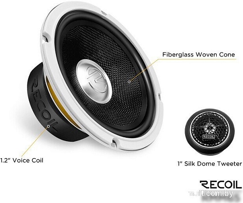 Компонентная АС Recoil White RMM-65 Comp