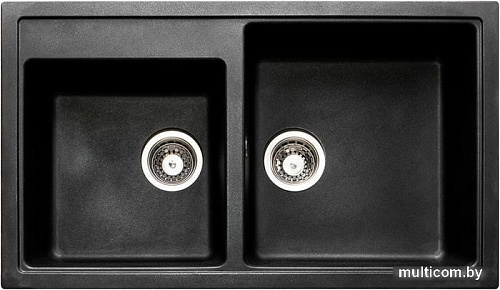 Кухонная мойка Longran Classic CLS860.500 20 (onyx/10)