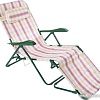 Шезлонг Olsa Таити с447 (белый/розовый)