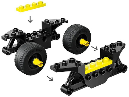 Конструктор LEGO City 60410 Пожарный мотоцикл