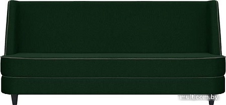 Диван Brioli Рико трехместный (рогожка, J8 темно-зеленый)