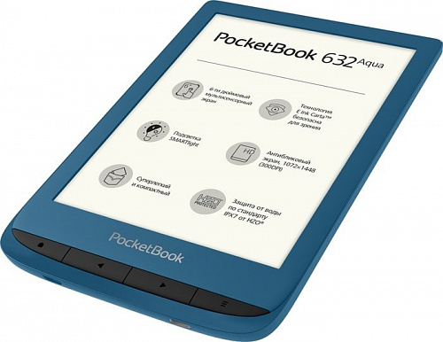 Электронная книга PocketBook 632 Aqua