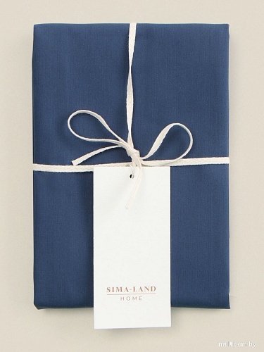 Постельное белье Sima-Land Percale 10445198 (синий)