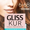 Крем-краска для волос Gliss Kur Уход и увлажнение 6-68 шоколадный каштановый