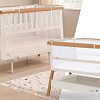Кроватка-трансформер Tutti Bambini CoZee XL 60x120 (scandinavian walnut/ecru)