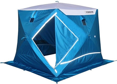 Палатка Пингвин Призма премиум Strong (синий/белый)