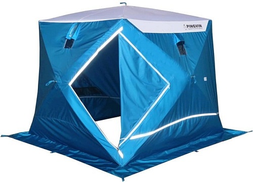 Палатка Пингвин Призма премиум Strong (синий/белый)
