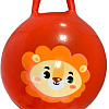 Мяч Moby Kids Львенок с ушком 45 см (красный)