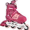 Роликовые коньки Hudora Inline Comfort (р. 29-34, темно-розовый)