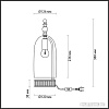 Настольная лампа Odeon Light 4892/1T Bell