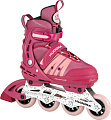 Роликовые коньки Hudora Inline Comfort (р. 29-34, темно-розовый)