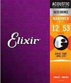 Струны для гитары Elixir Strings 11052 12-53
