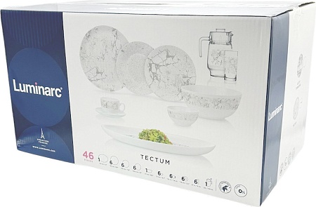 Столовый сервиз Luminarc Diwali Tectum V8145 (46пр)