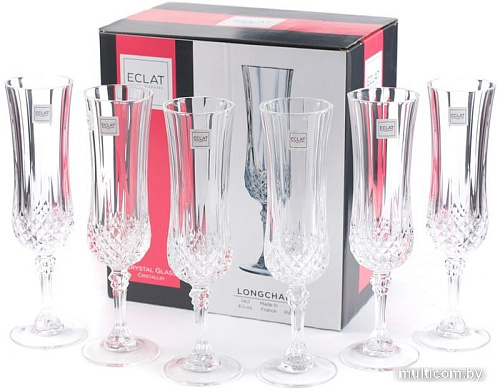 Набор бокалов для шампанского Eclat Longchamp L7553