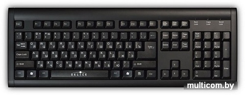 Клавиатура Oklick 120 M Standard Keyboard Black