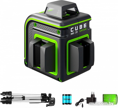 Лазерный нивелир ADA Instruments Cube 360-2V Green Professional Edition А00571