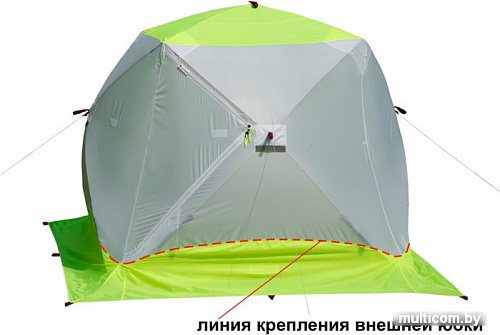 Палатка Лотос Куб 3 Классик ЭКО