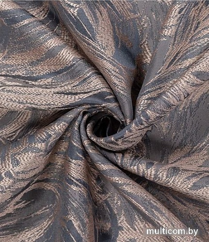 Штора Legrand Каприз 2x2.6 м 58119320 (синий/золото)