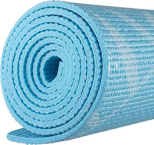 Набор для йоги Sundays Fitness Набор эспандеров IR97630-1 + Коврик IR97502 (голубой)