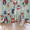 Комплект штор JoyArty Новогодние зверюшки Oxford DeLux 1.7x2.65 м pox_380868 (2 шт)