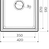 Кухонная мойка Omoikiri Daisen 42-BL 4993606