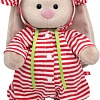 Классическая игрушка BUDI BASA Collection Зайка Ми в полосатом комбинезоне StM-506 (25 см)