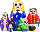 Развивающая игра Брестская Матрешка Щелкунчик (набор 5 шт)