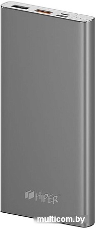 Портативное зарядное устройство Hiper MPX10000 (серый)