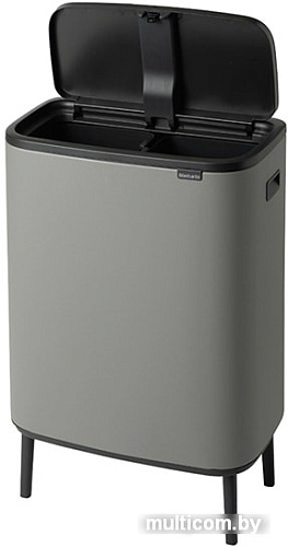 Brabantia Bo Touch Bin Hi 2 x 30 л (минерально-серый)