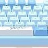 Клавиатура Dareu A87X (Dareu Blue Sky V3, голубой)