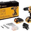 Дрель-шуруповерт Deko GCD20DU PRO Set 083-1040 (с 2-мя АКБ, кейс)