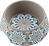 Миска TarHong Carmel PVA3071PBMCN (бежевый с рисунком)