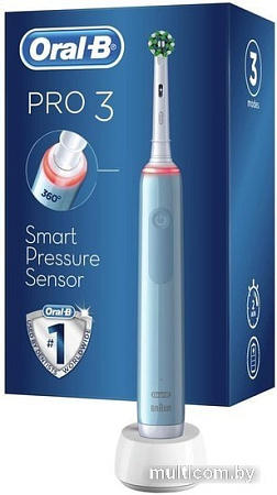 Электрическая зубная щетка Oral-B Pro 3 3000 Cross Action D505.513.3