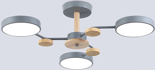Ambrella FL4856/3 GR/WD (серый/дерево)