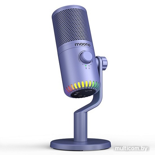 Проводной микрофон Maono DM30 (сиреневый)