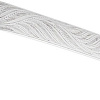 Карниз для штор Legrand Феникс 7см 2м 2р с поворотами 58139232 (платина)