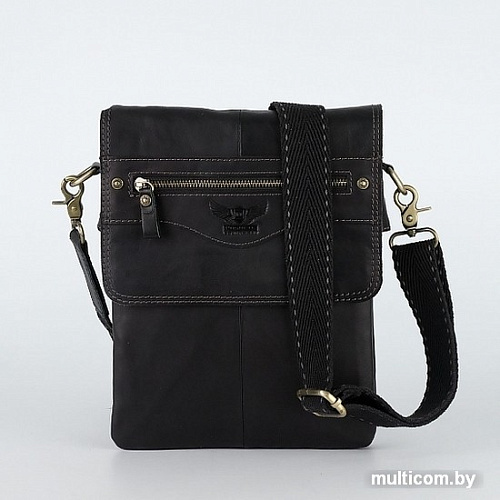 Сумка через плечо Poshete 196-1148-21-BLK (черный)