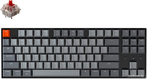Клавиатура Keychron K8-H1 RGB K8-H1-RU (Gateron G Pro Red)
