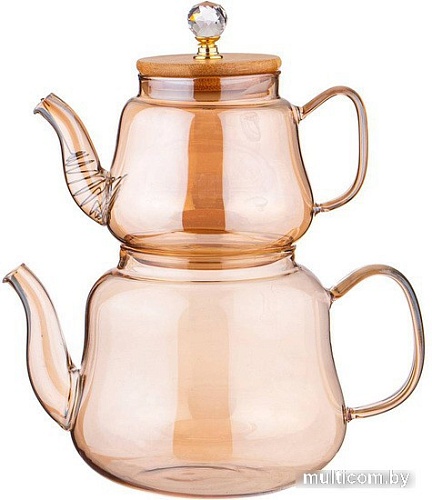 Набор заварочных чайников Agness Amber 889-148