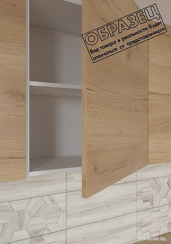 Готовая кухня Интермебель Микс Топ-7 2.2м без столешницы (графит серый/белый премиум)