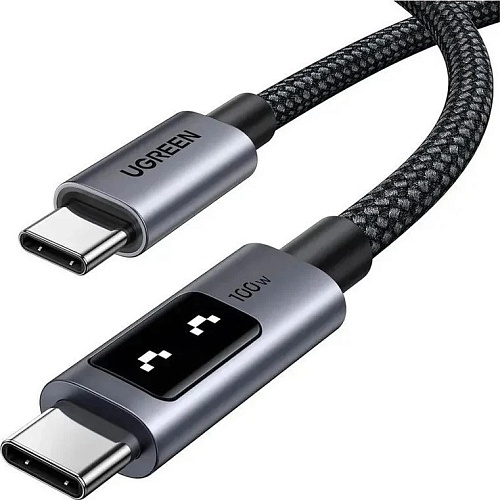 Кабель Ugreen L509 35513 USB Type-C - USB Type-C (3 м, серый)