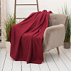 Плед Casa Conforte London Basic 130x170 6154719 (бордовый)